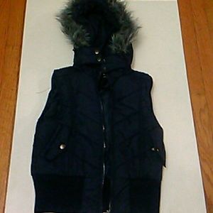 sleeveless warm winter vest jacket